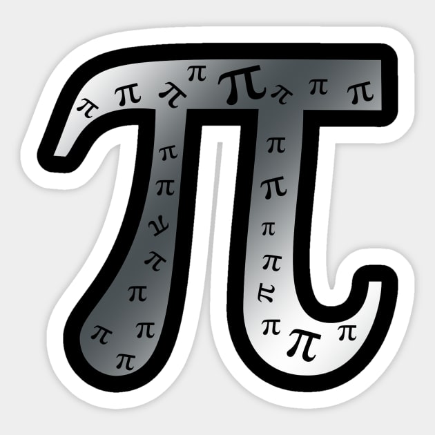 Happy Pi Day Irrational Math T-shirt March 14th Sticker by Fersan